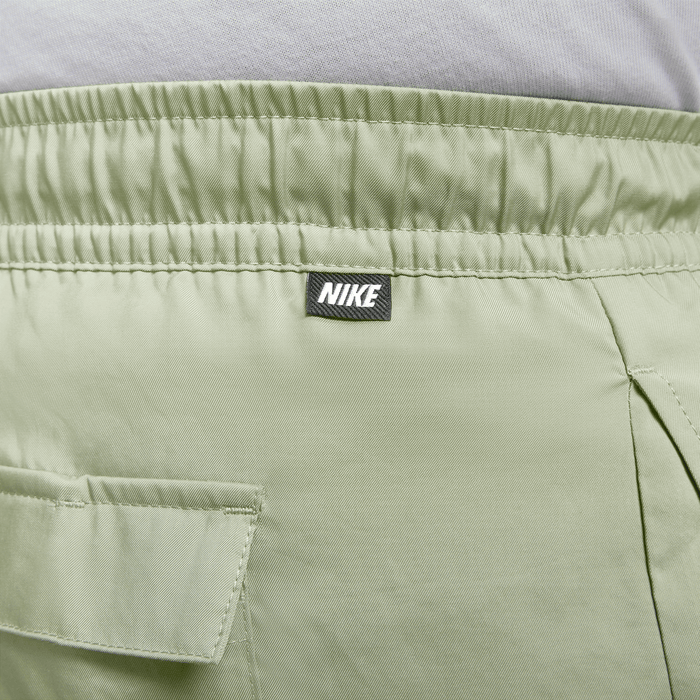Men's Nike Sportswear Essentials Shorts - Oil Green/White