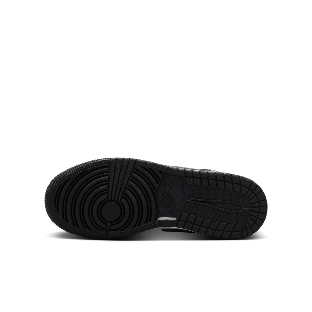 Gradeschool Air Jordan 1 Mid - Black/Off Noir/Summit White