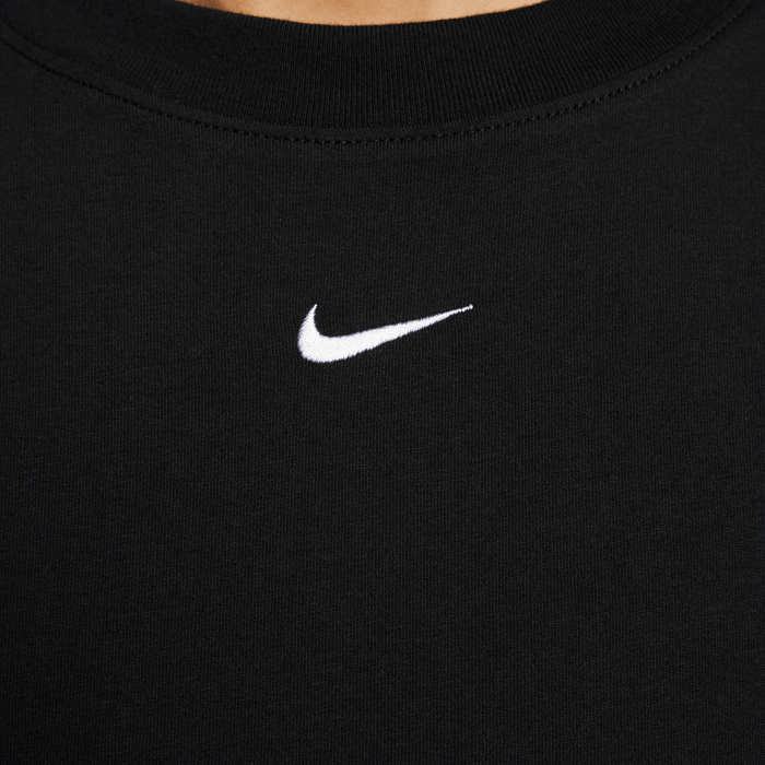 Women's Nike Sportswear Chill Knit T-Shirt Dress - Black/White