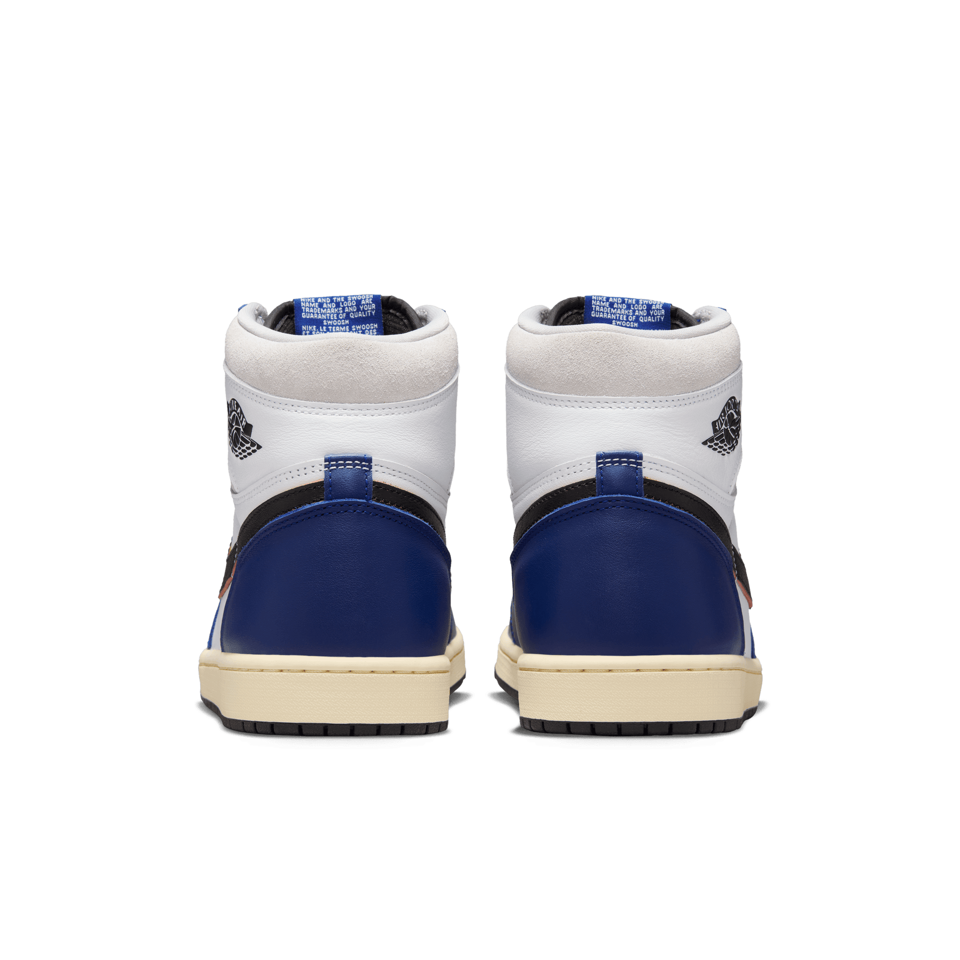 Men’s Air Jordan 1 High OG “Rare Air” -  White/Black-Neutral Grey-Deep Royal Blue-Muslin