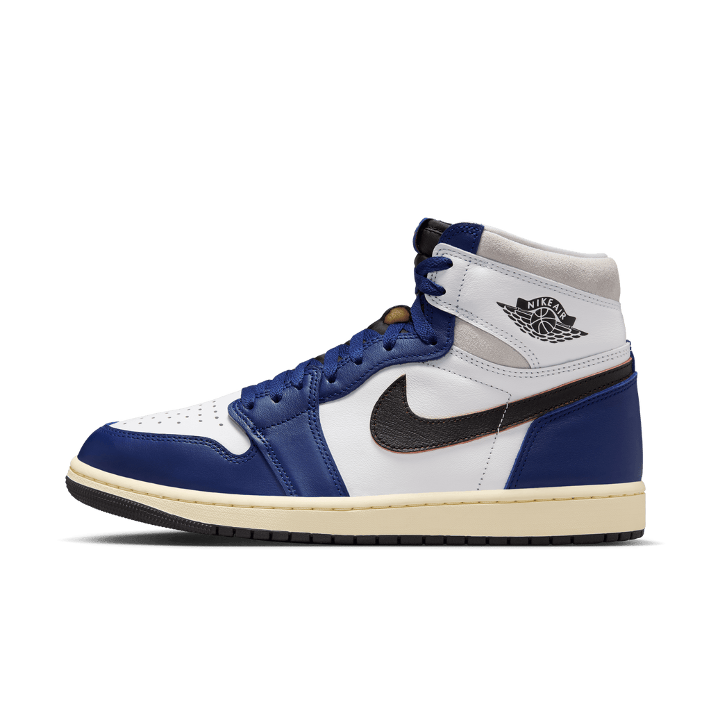 Men’s Air Jordan 1 High OG “Rare Air” -  White/Black-Neutral Grey-Deep Royal Blue-Muslin