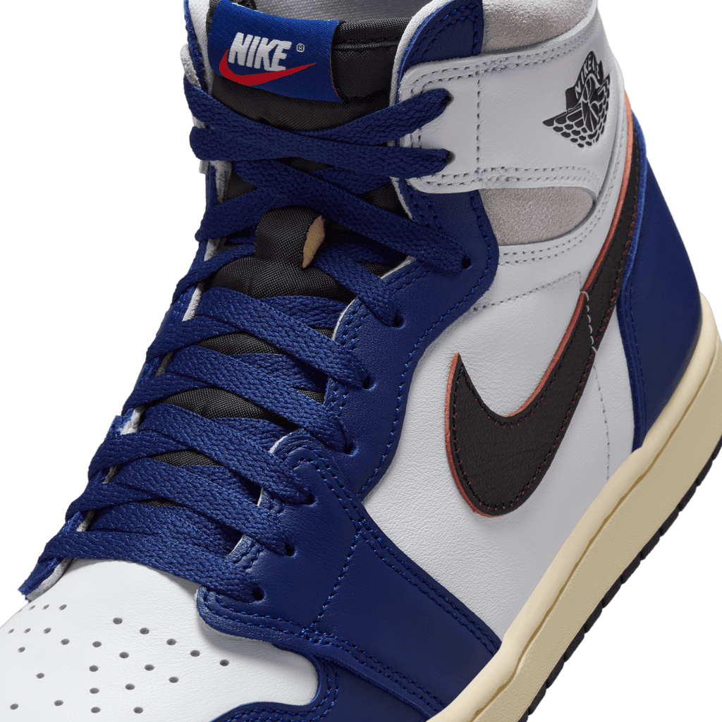 Men’s Air Jordan 1 High OG “Rare Air” -  White/Black-Neutral Grey-Deep Royal Blue-Muslin