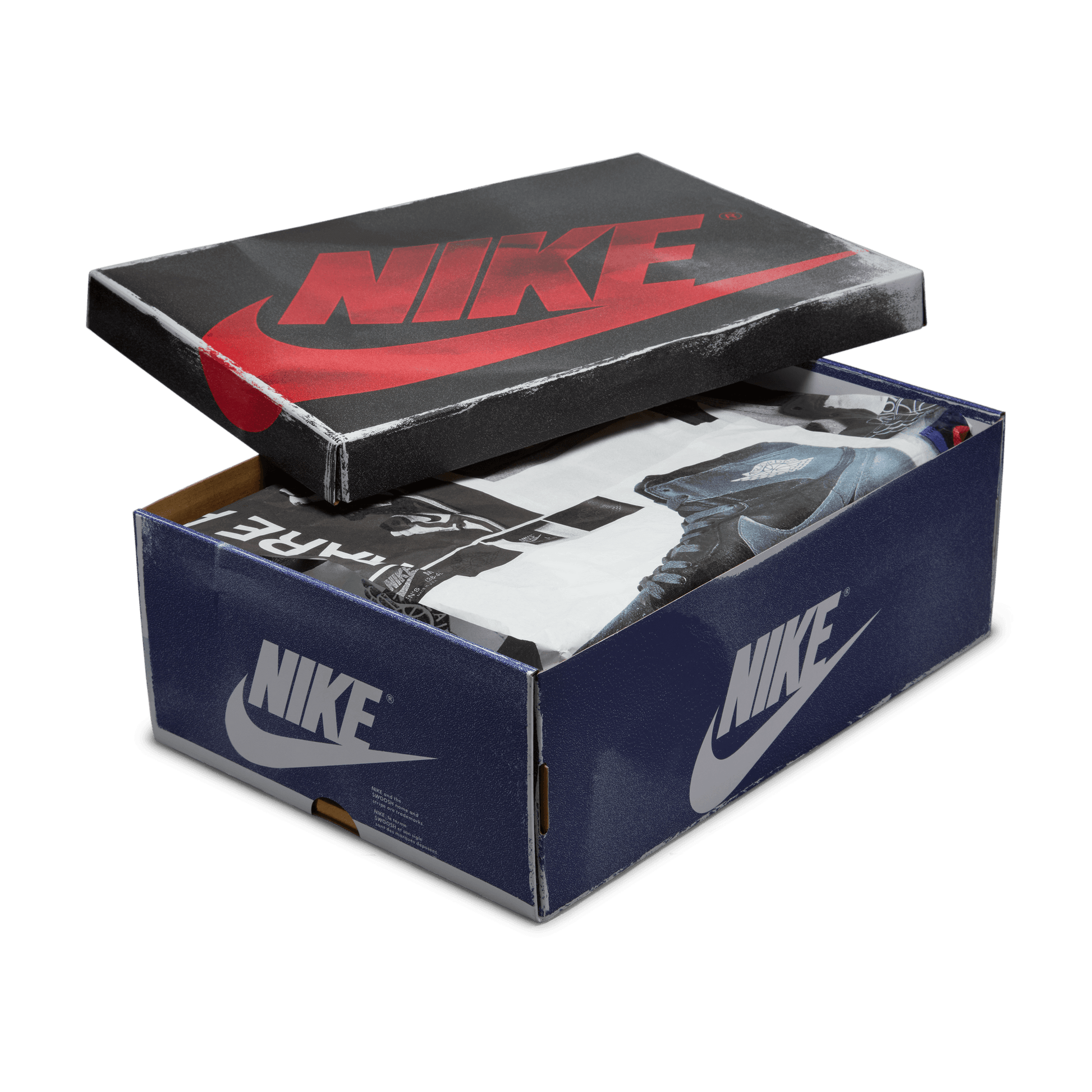 Men’s Air Jordan 1 High OG “Rare Air” -  White/Black-Neutral Grey-Deep Royal Blue-Muslin