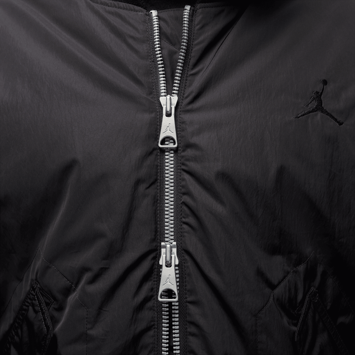 Men's Jordan Essentials Double Zip Jacket - Black