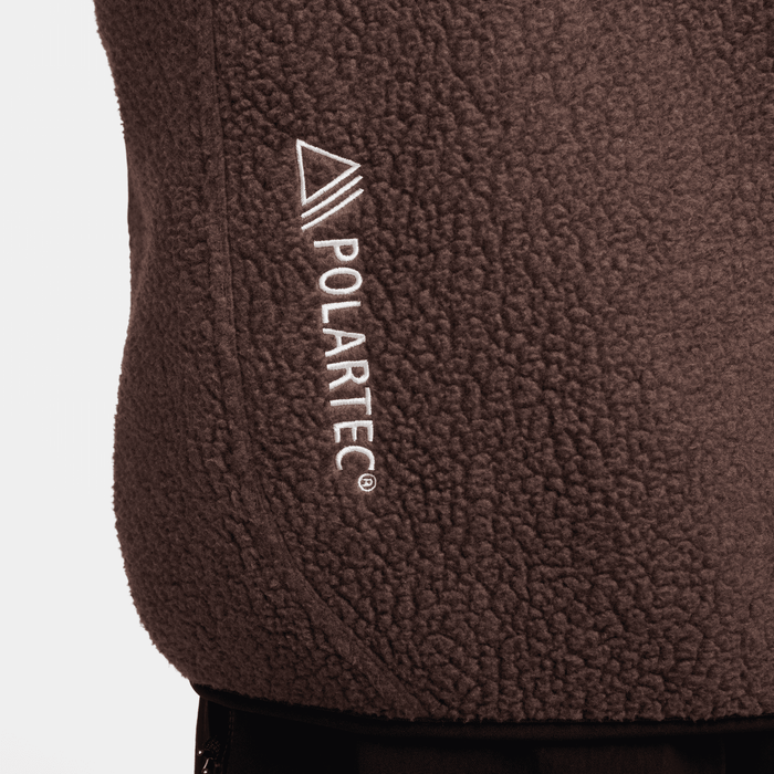 Men's Nike ACG "Arctic Wolf" Fleece Vest - Baroque Brown/Black/Summit White