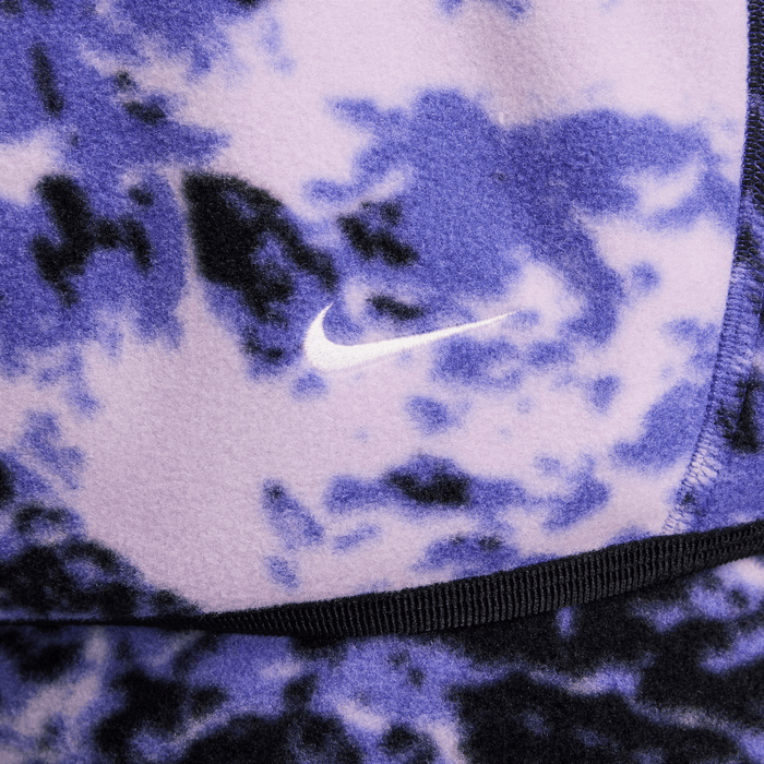 Men's Nike ACG "Wolf Tree" Allover Print Fleece Hoodie - Lilac Bloom/Black/Summit White