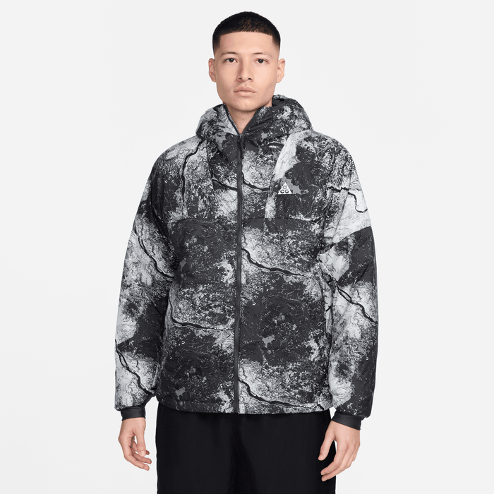 Nike ACG "Rope de Dope" Allover Print Puffer Jacket - Anthracite/Summit White