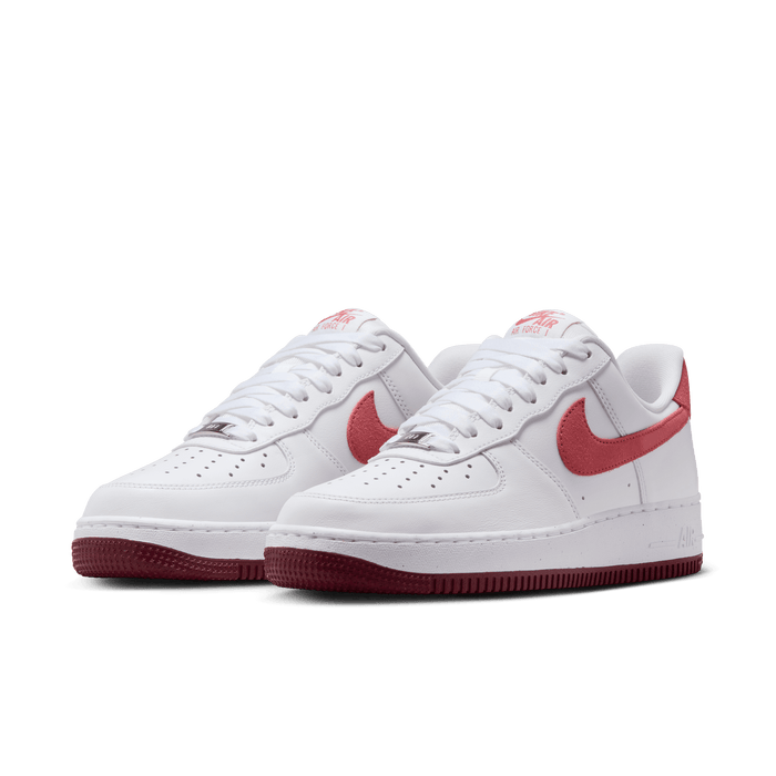 Women's Nike Air Force 1 '07 - White/Adobe/Team Red/Dragon Red