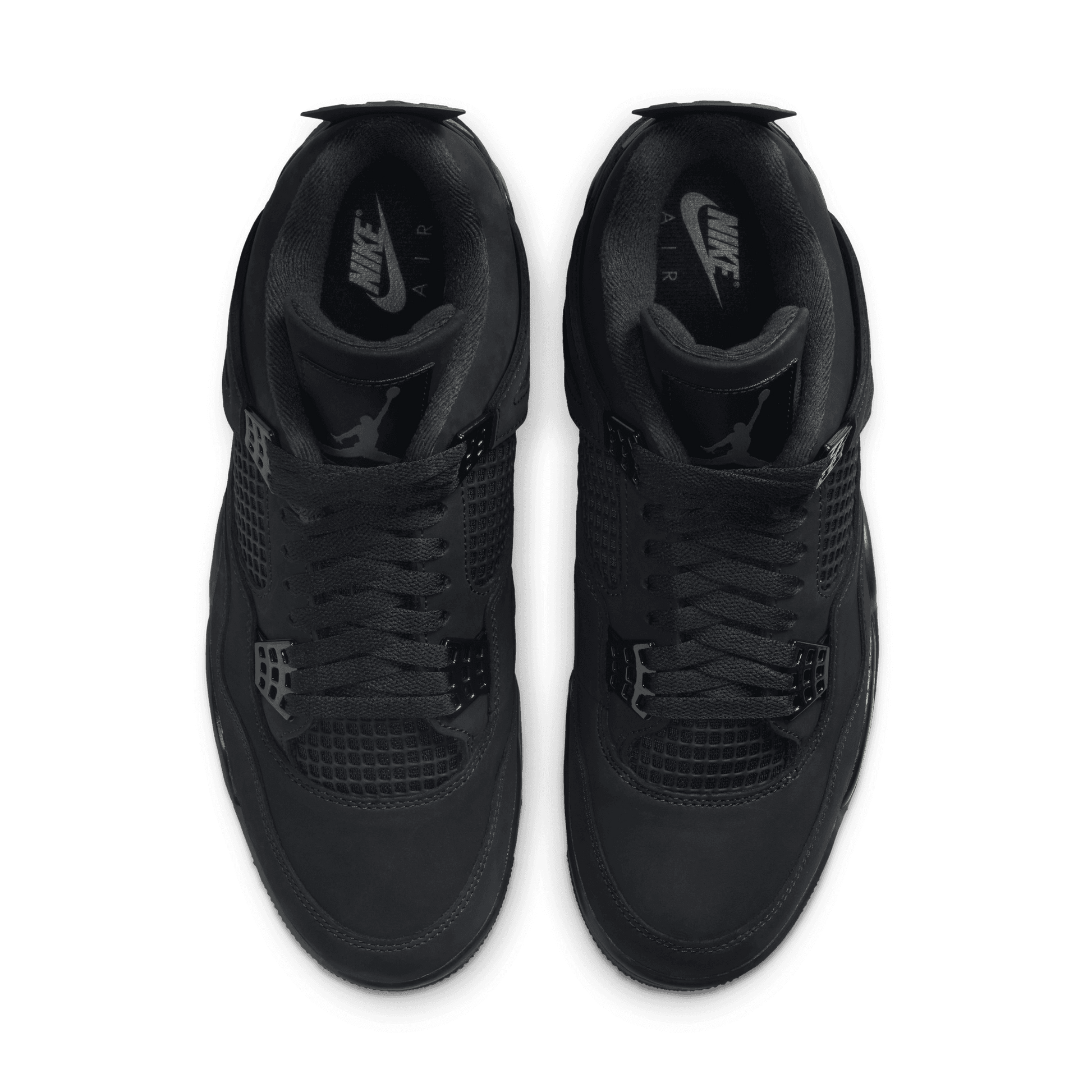 Men's Air Jordan 4 Retro "Black Cat" - Black/Black/Lt Graphite