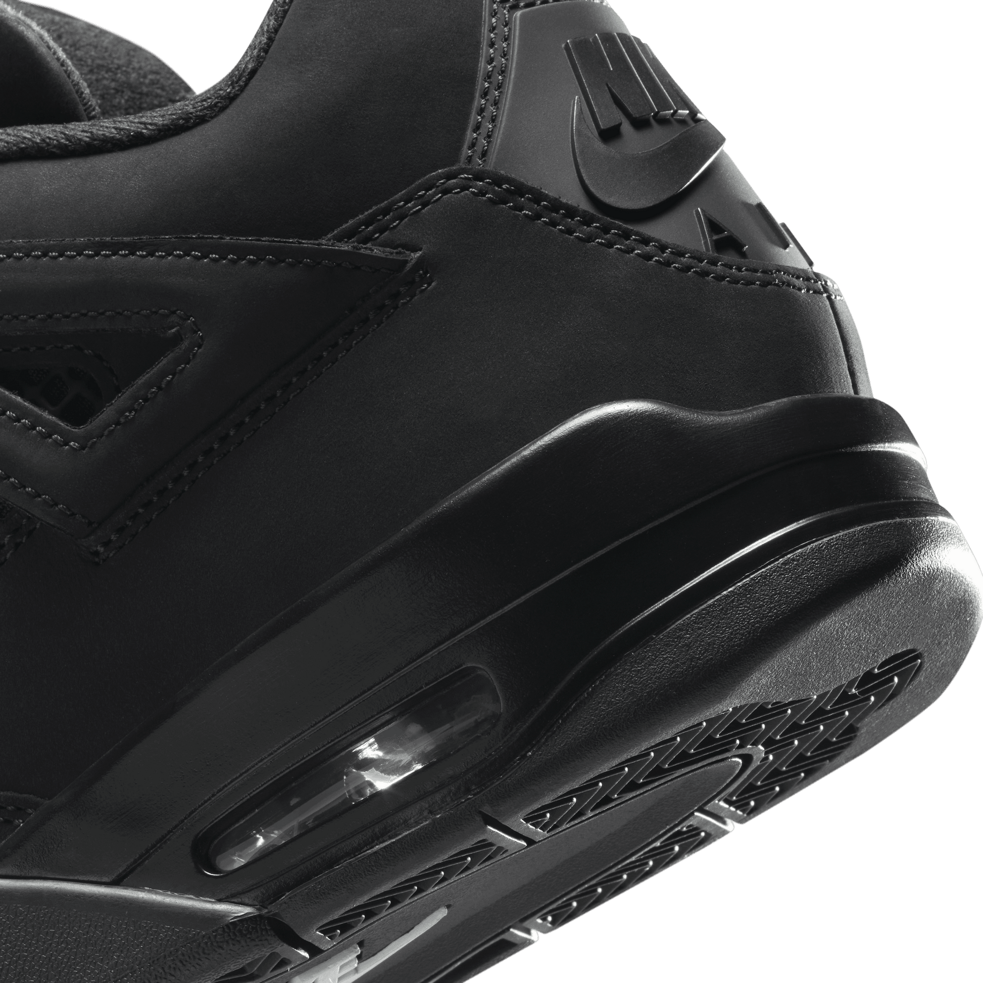 Men's Air Jordan 4 Retro "Black Cat" - Black/Black/Lt Graphite