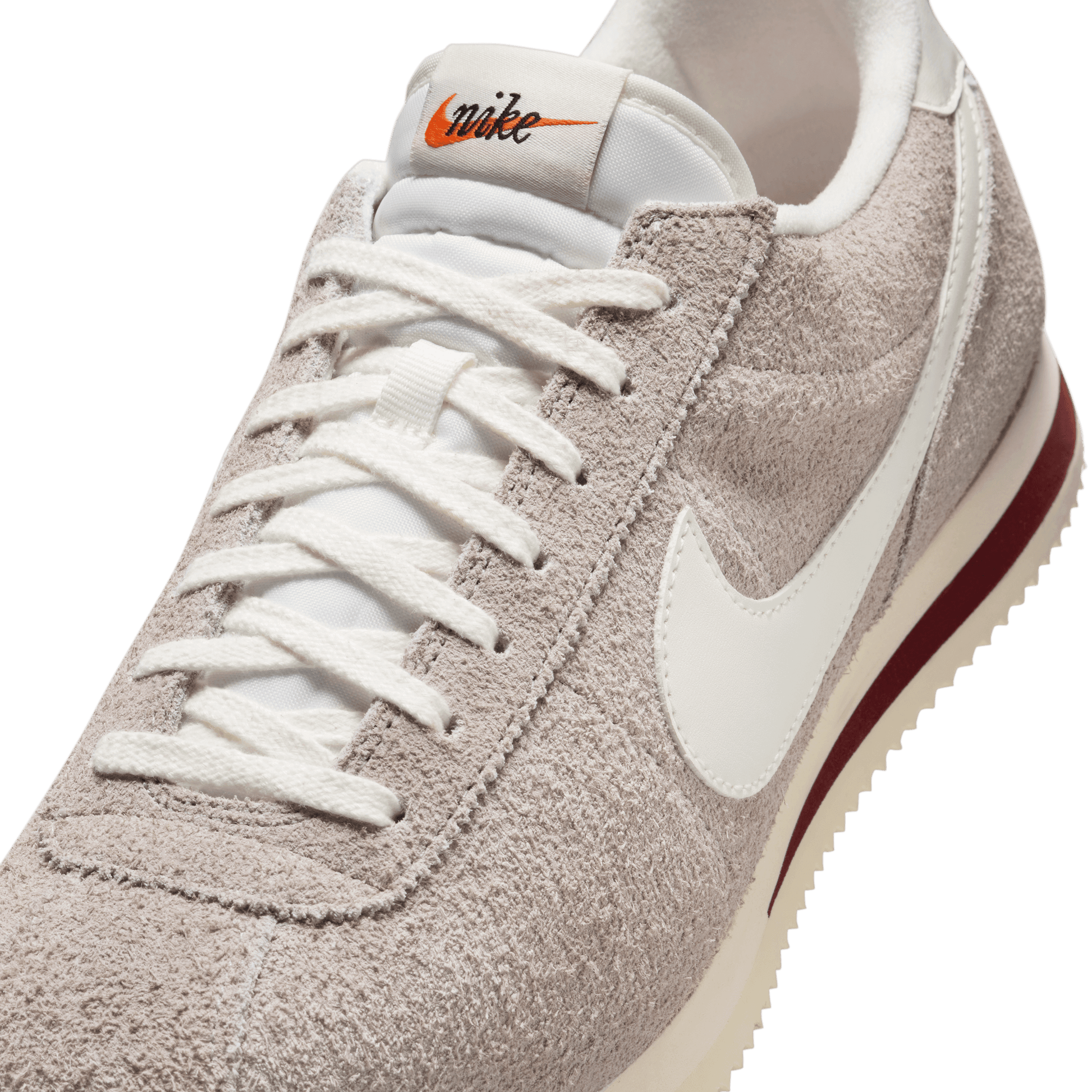 Men’s Nike Cortez SE Suede - College Grey/Dark Team Red/Coconut Milk/Sail