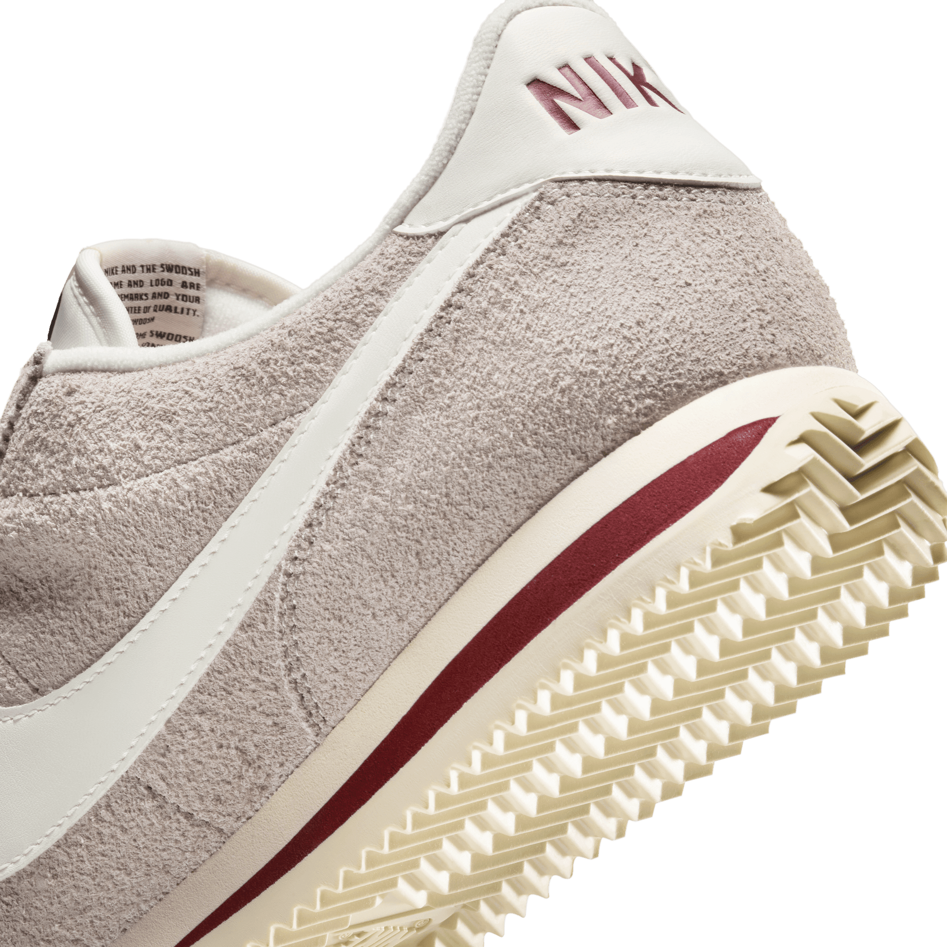 Men’s Nike Cortez SE Suede - College Grey/Dark Team Red/Coconut Milk/Sail