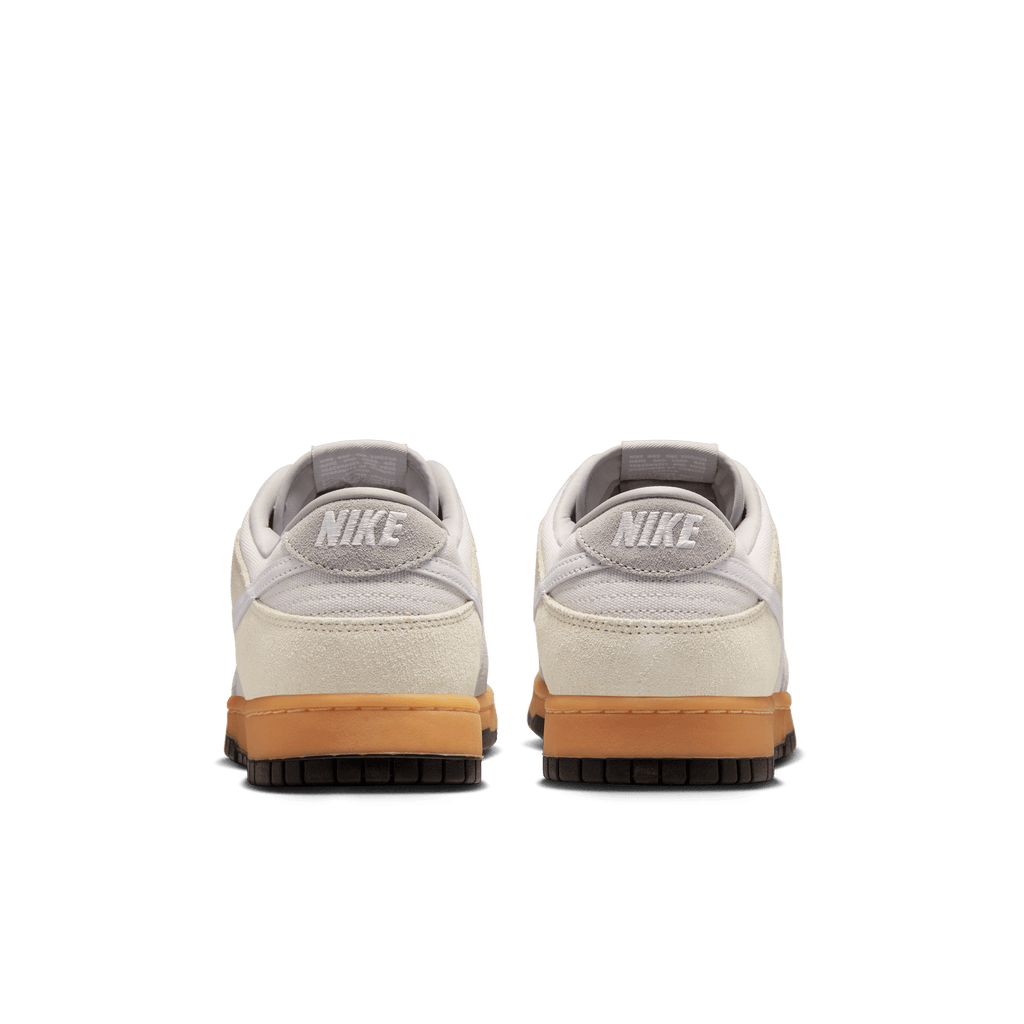 Men's Nike Dunk Low “Suede & Canvas” - Phantom/White/College Men's Nike Dunk Low “Suede & Canvas” - Phantom/White/College