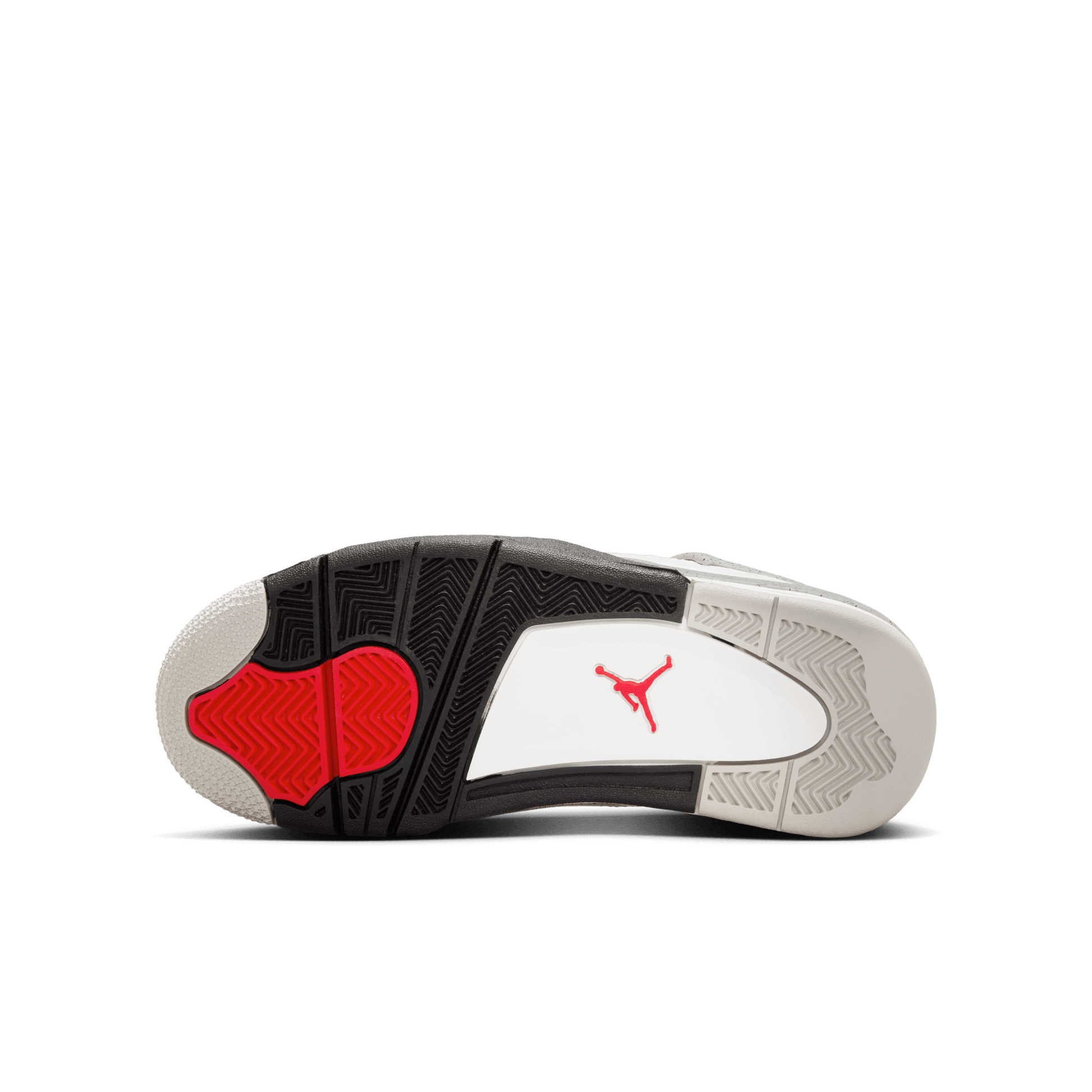 Gradeschool Jordan 4 Retro 'White Cement' (GS) - Summit White/Cement Grey/Black Fire Red