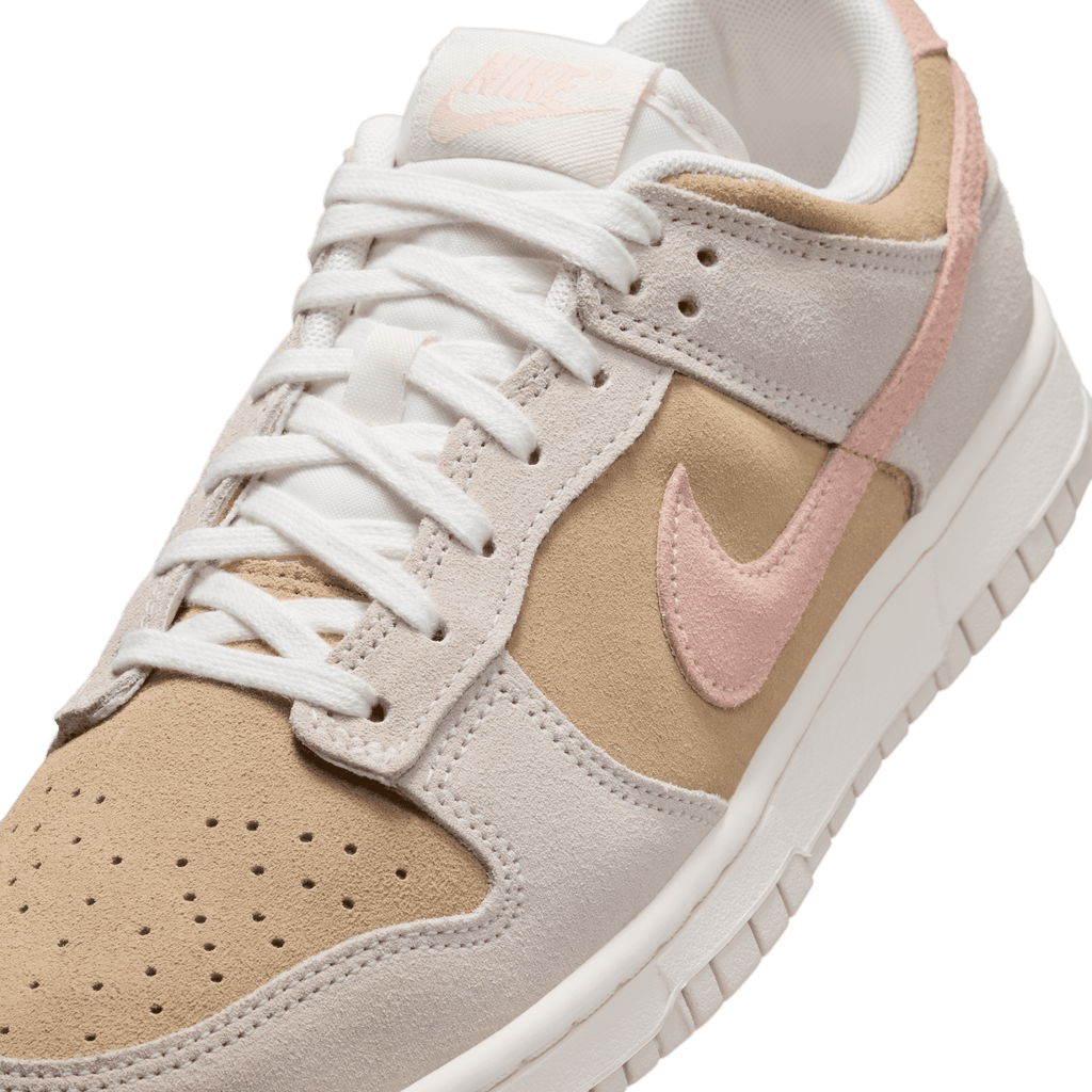 Women’s Nike Dunk Low -  Phantom/Washed Coral/Parachute Beige/Sail