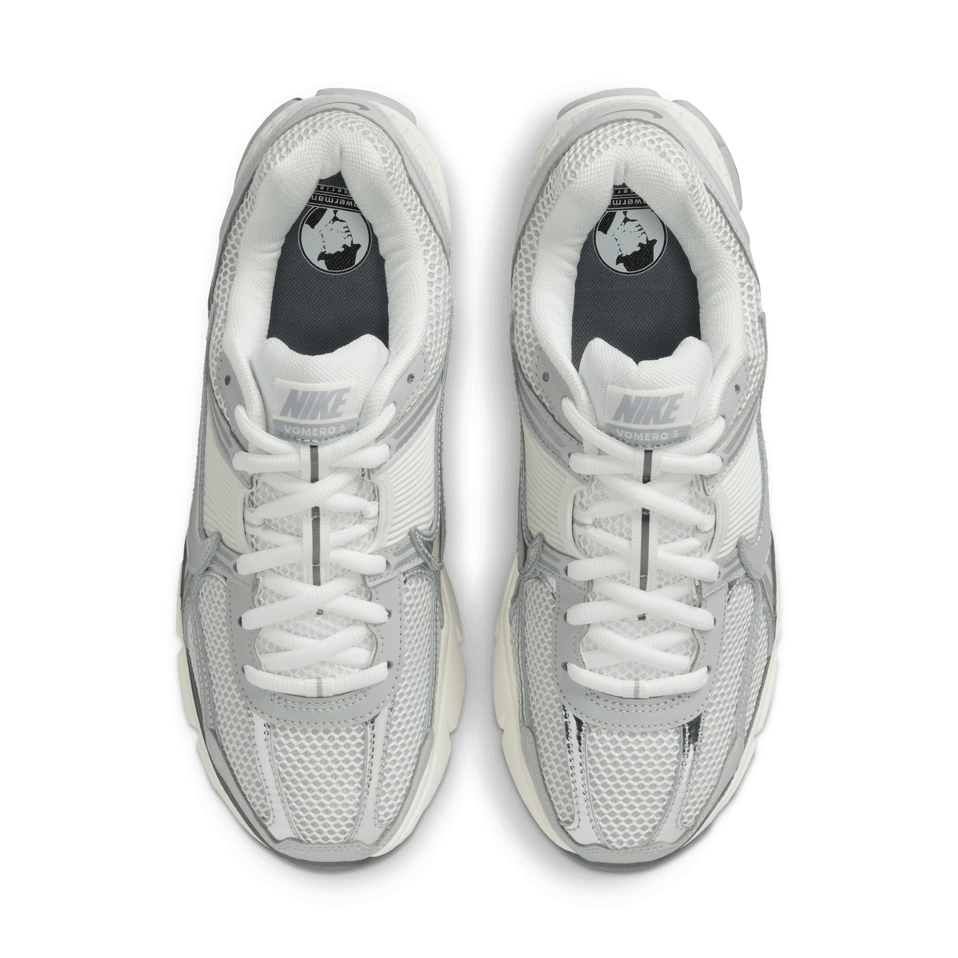 Men's Nike Zoom Vomero 5 - Summit White/Metallic Silver