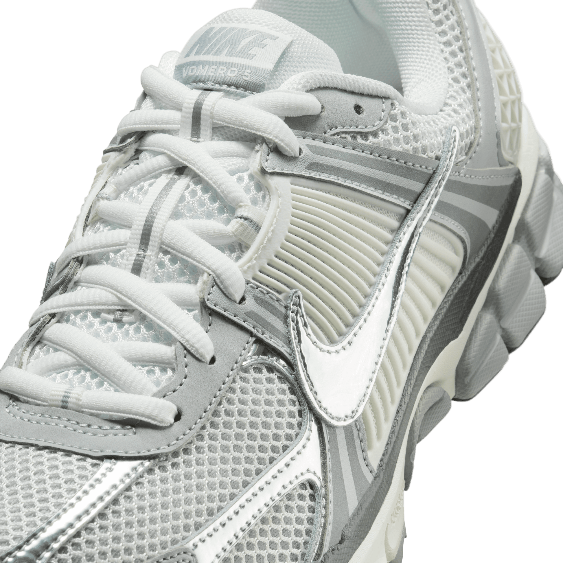 Men's Nike Zoom Vomero 5 - Summit White/Metallic Silver