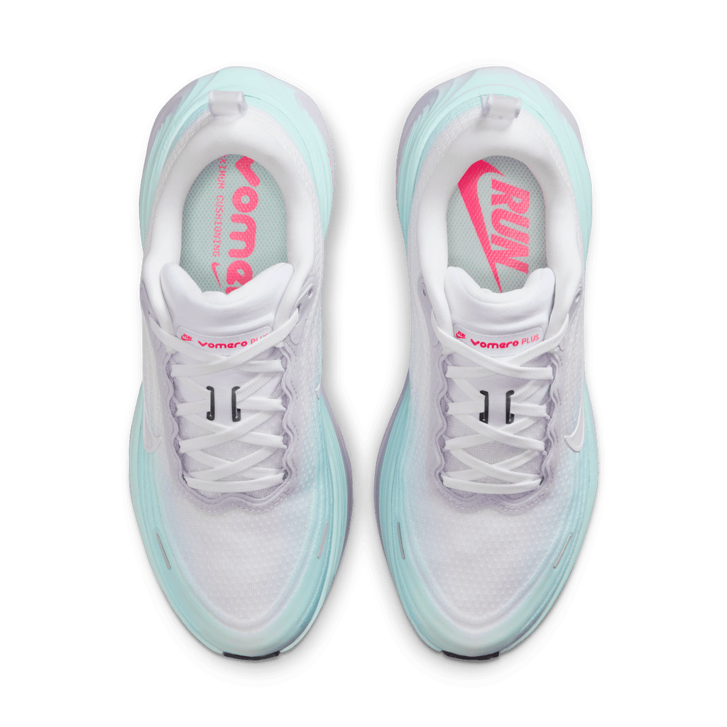 Women's Nike Vomero Plus - White/Dark Raisin/Multi-Color