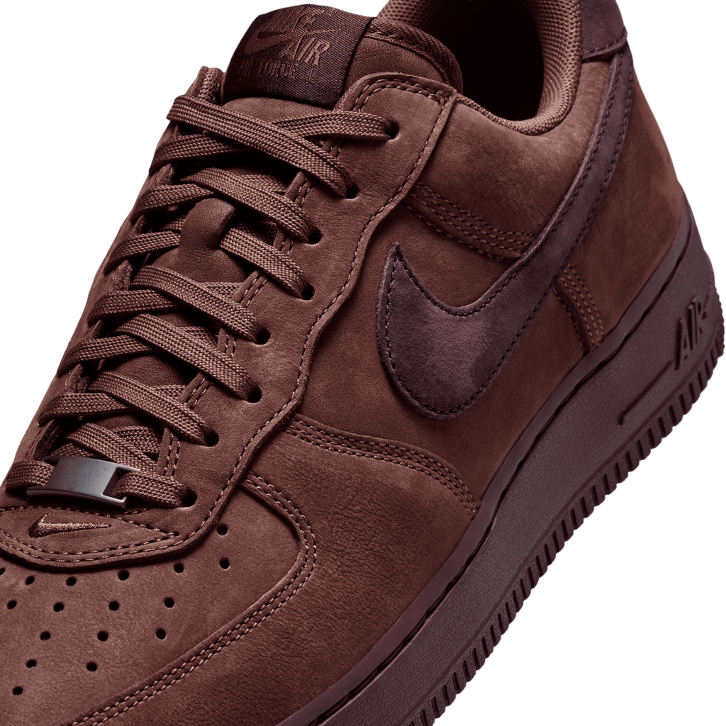 Men's Nike Air Force 1 Low Retro PRM - Red Sepia/Red Mahogany