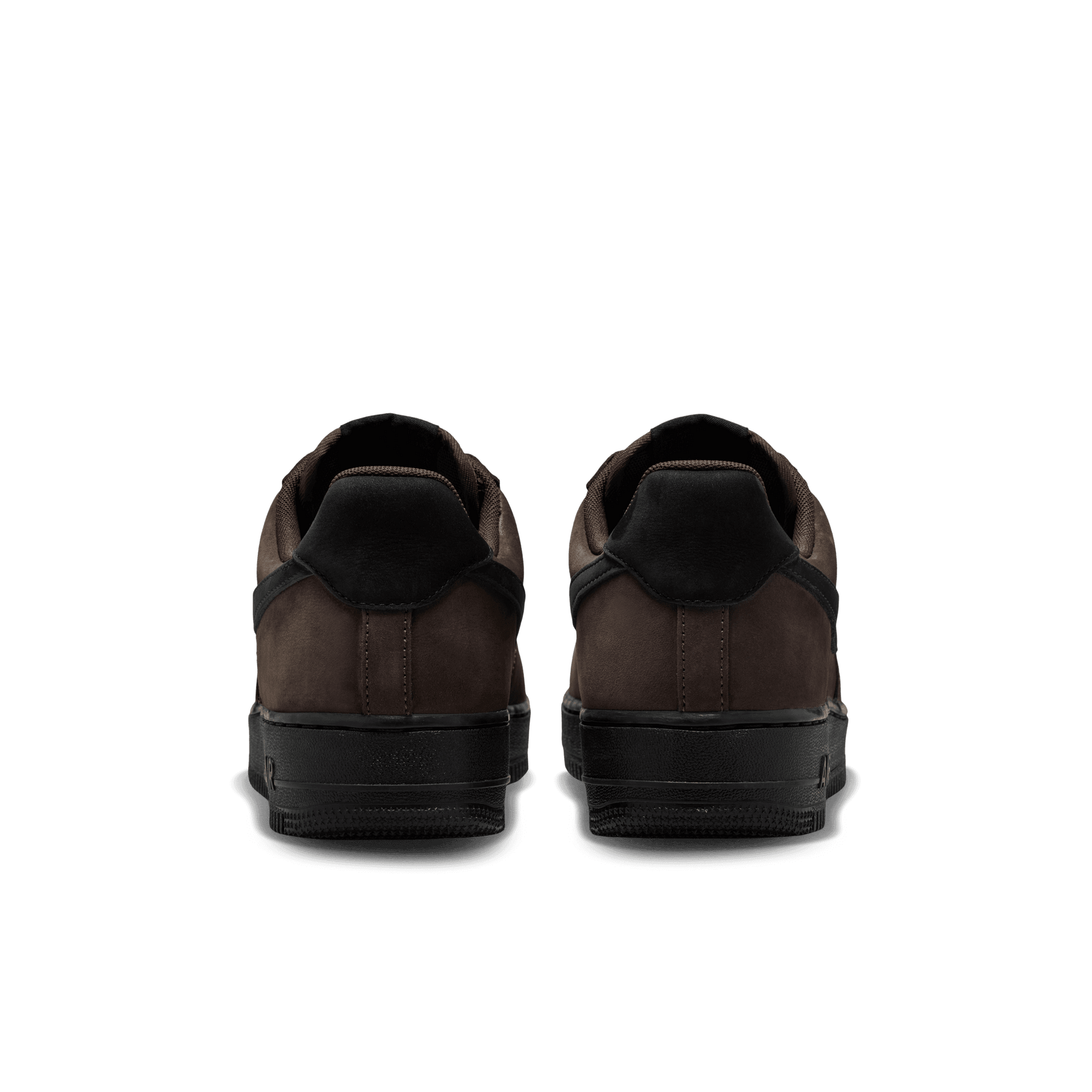 Men's Nike Air Force 1 Low Retro Premium - Black Tea/Black