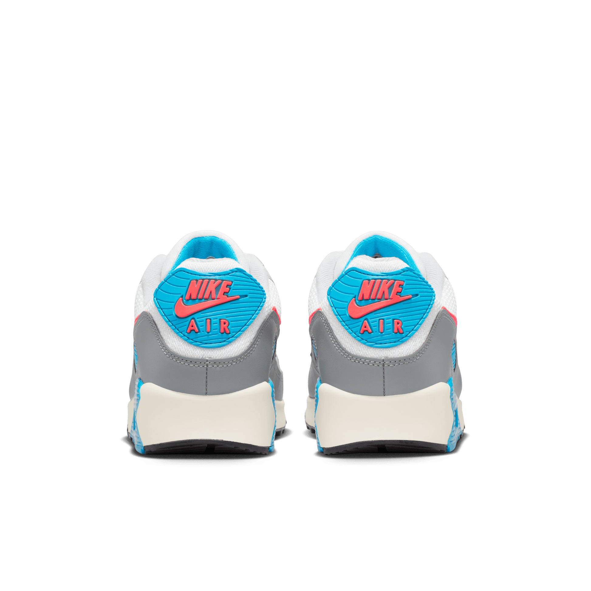 Men's Nike Air Max III "Grey/Infrared" - Cool Grey/Infrared 23/Lt Smoke Grey