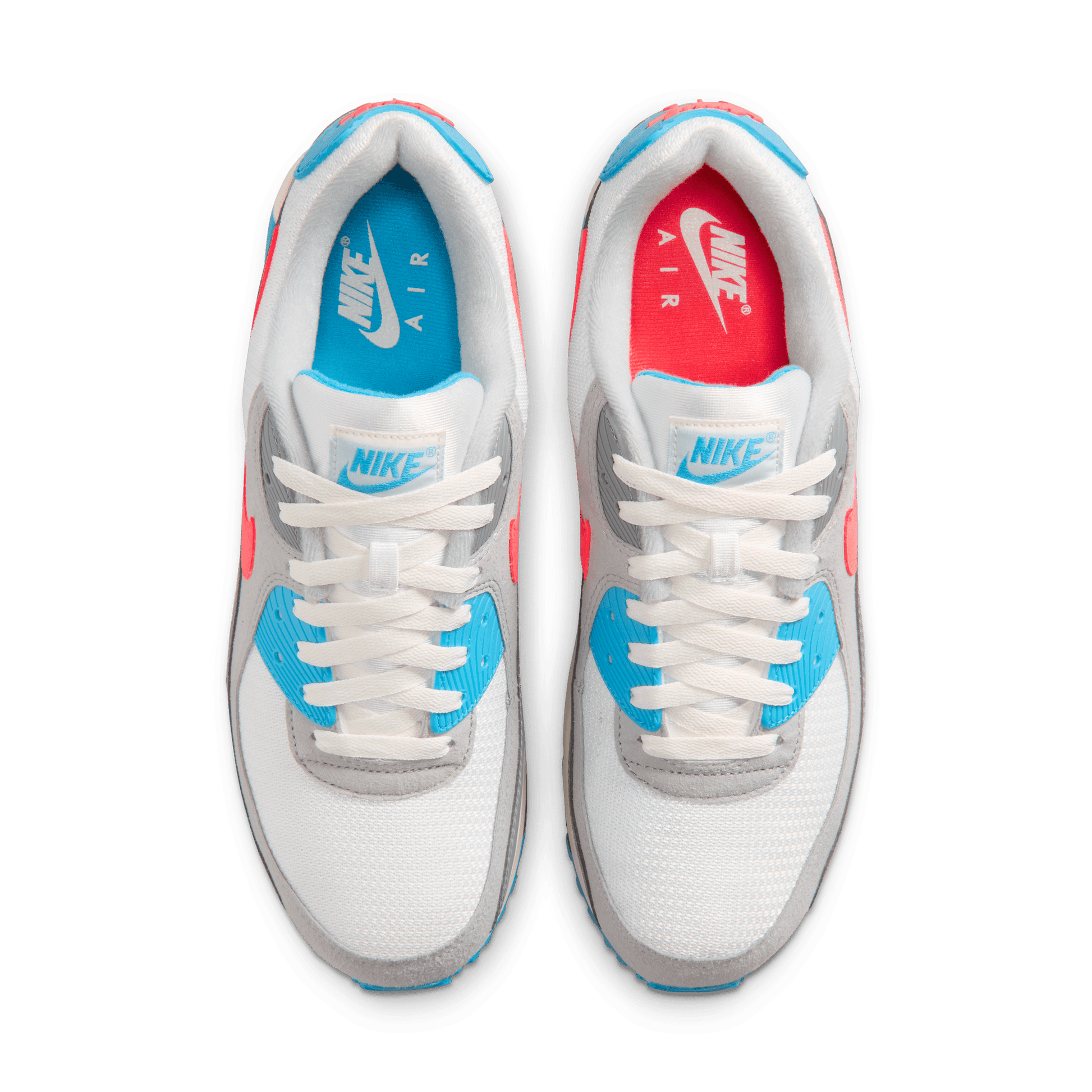Men's Nike Air Max III "Grey/Infrared" - Cool Grey/Infrared 23/Lt Smoke Grey