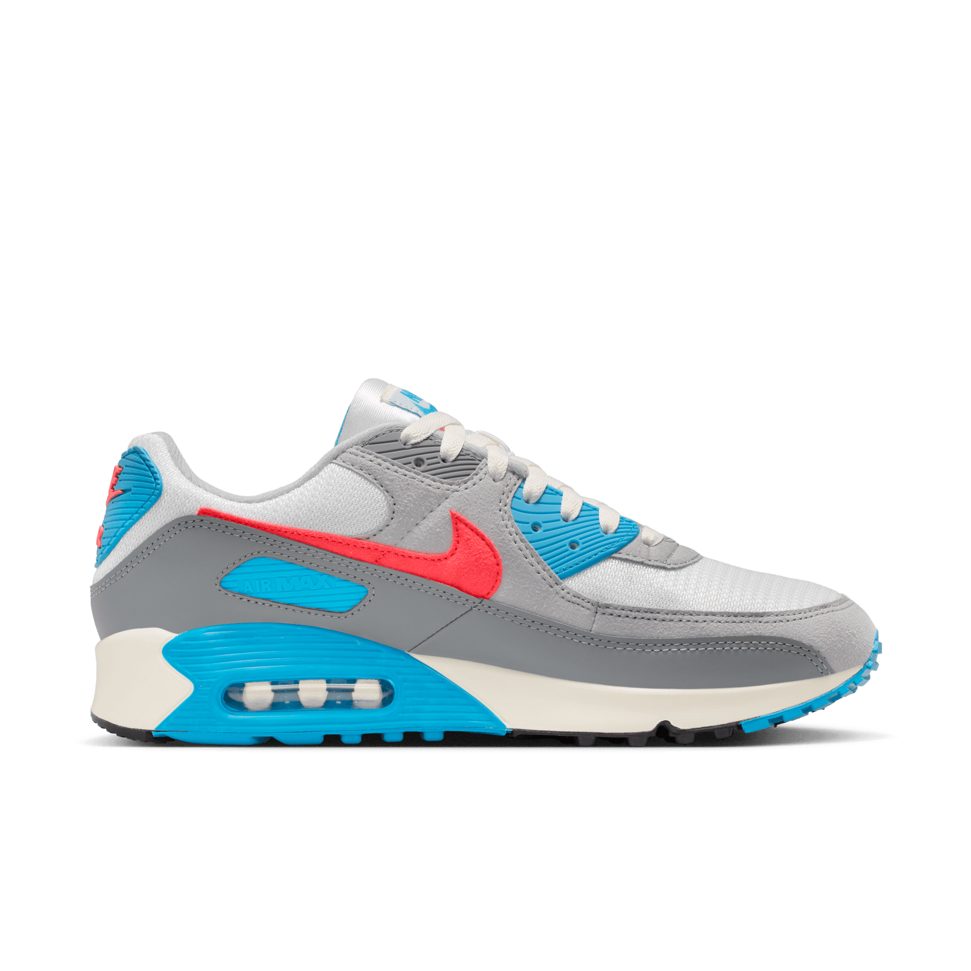 Men's Nike Air Max III "Grey/Infrared" - Cool Grey/Infrared 23/Lt Smoke Grey