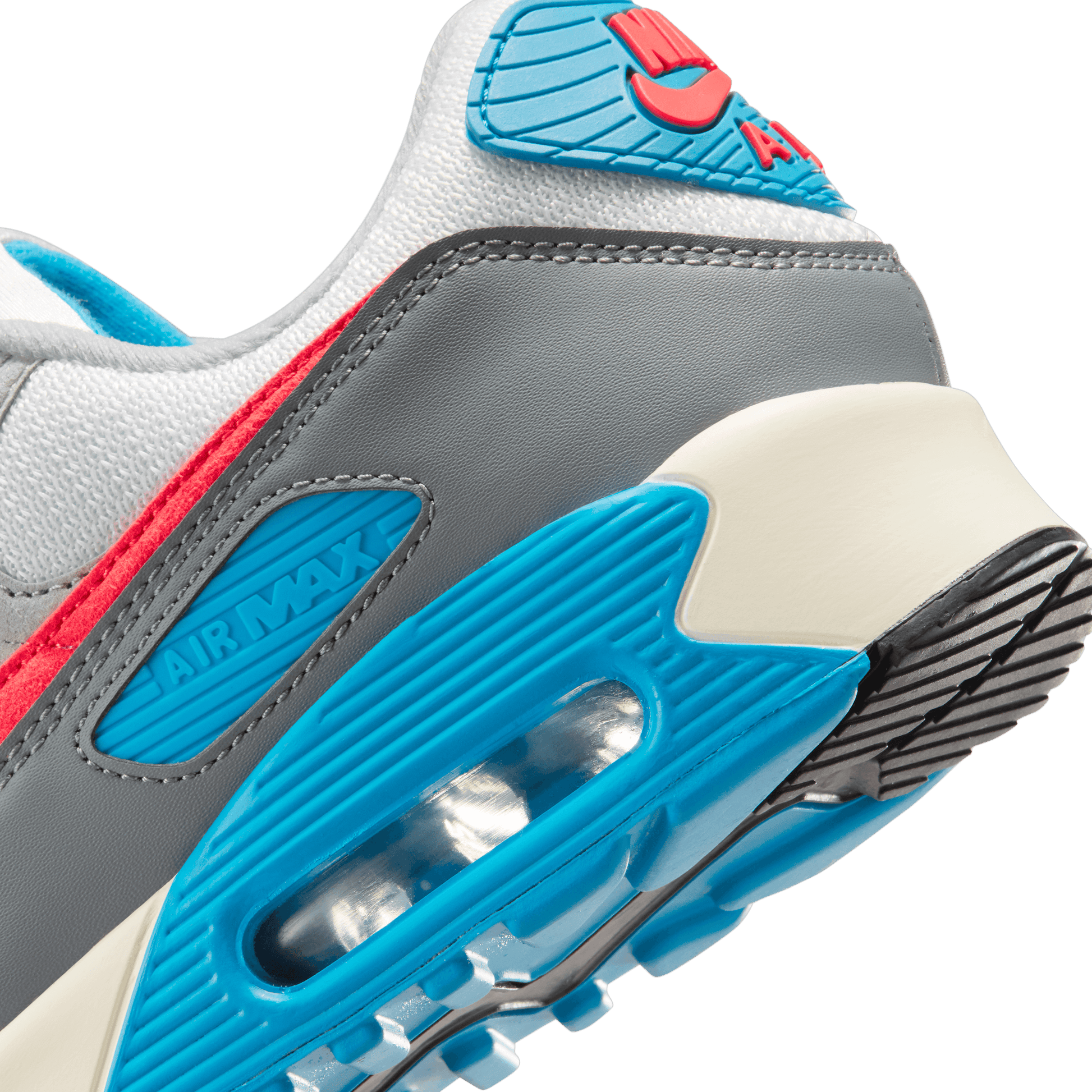 Men's Nike Air Max III "Grey/Infrared" - Cool Grey/Infrared 23/Lt Smoke Grey