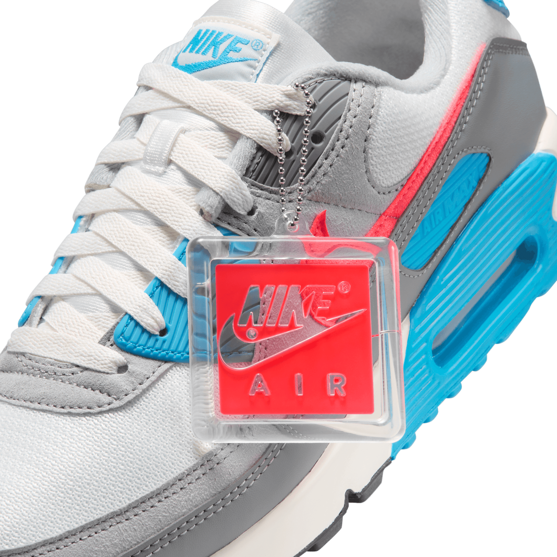 Men's Nike Air Max III "Grey/Infrared" - Cool Grey/Infrared 23/Lt Smoke Grey