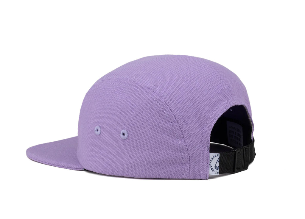 Laser Barceloneta 5 Panel Hat - Lavender