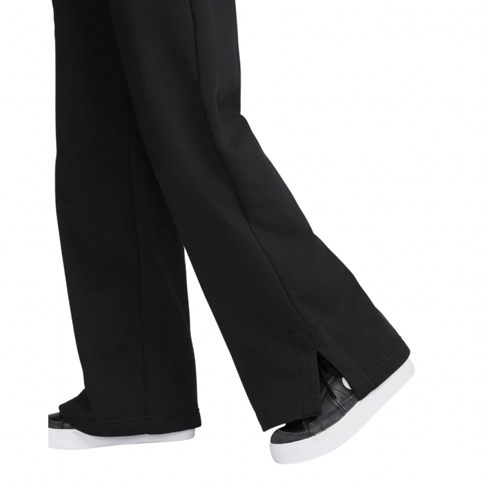 Women's Nike Sportswear Phoenix Fleece Wide-Leg Sweatpants - Black/Sail