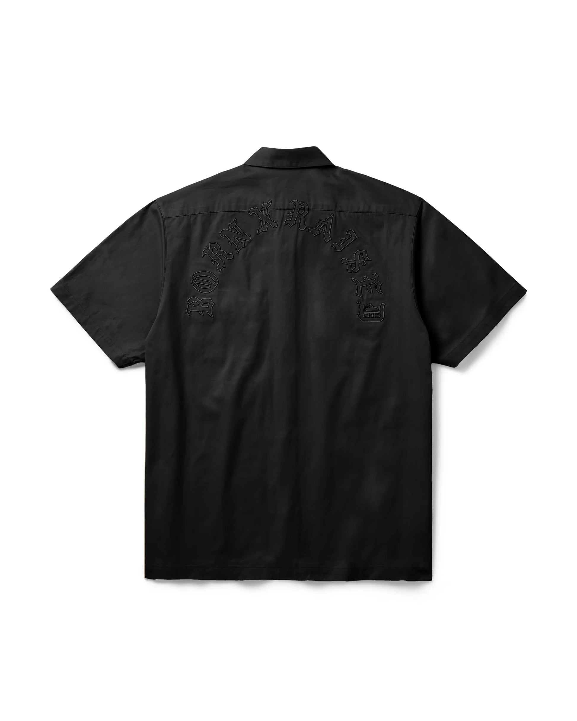 Born X Raised Arch Work Shirt - Black
