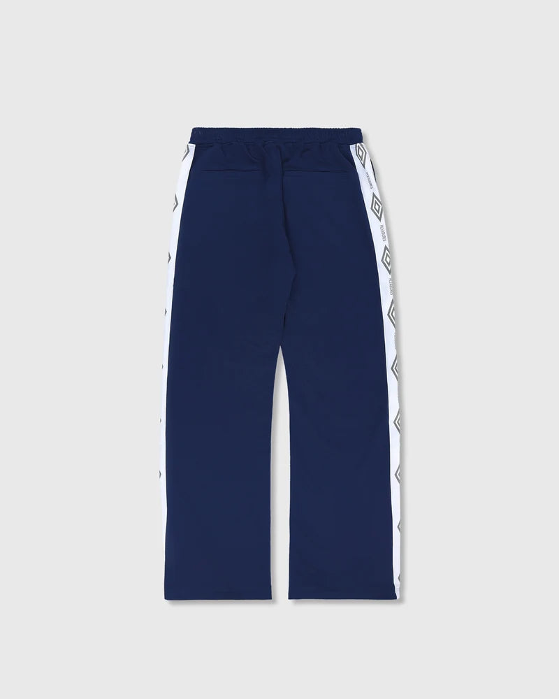 PLEASURES Bootcut Track Pant - Navy