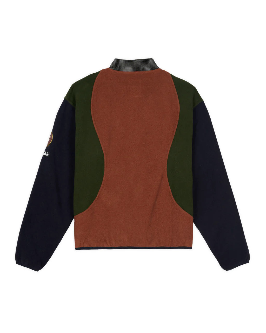 Brain Dead Equipment Ripstop Pullover Fleece Jacket - Navy