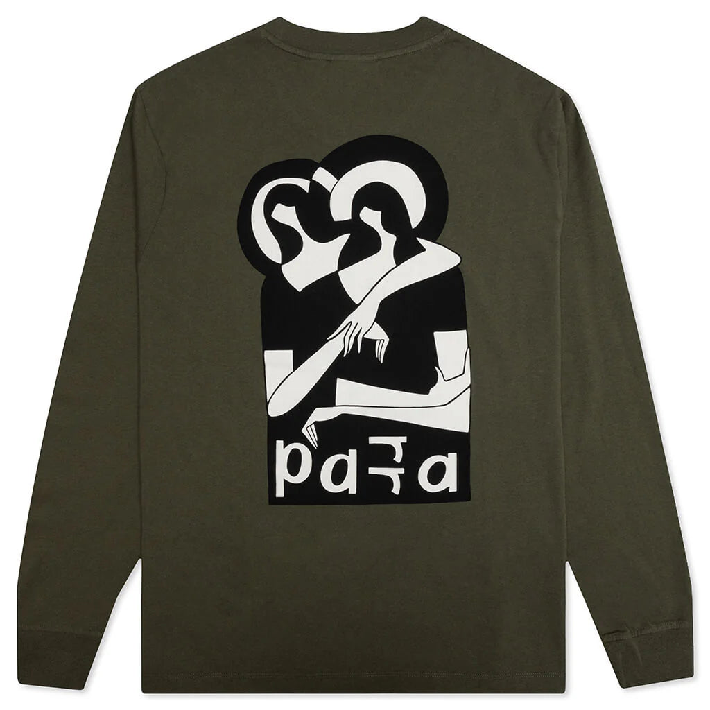 Parra Angelica Long Sleeve T-Shirt - Leaf