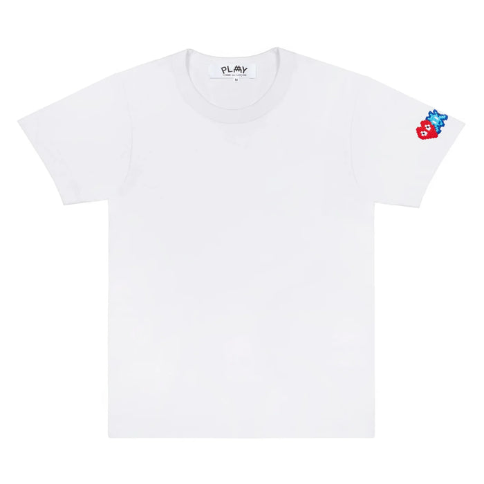 COMME des GARÇONS Play x Invader Men's Icon T-Shirt -White