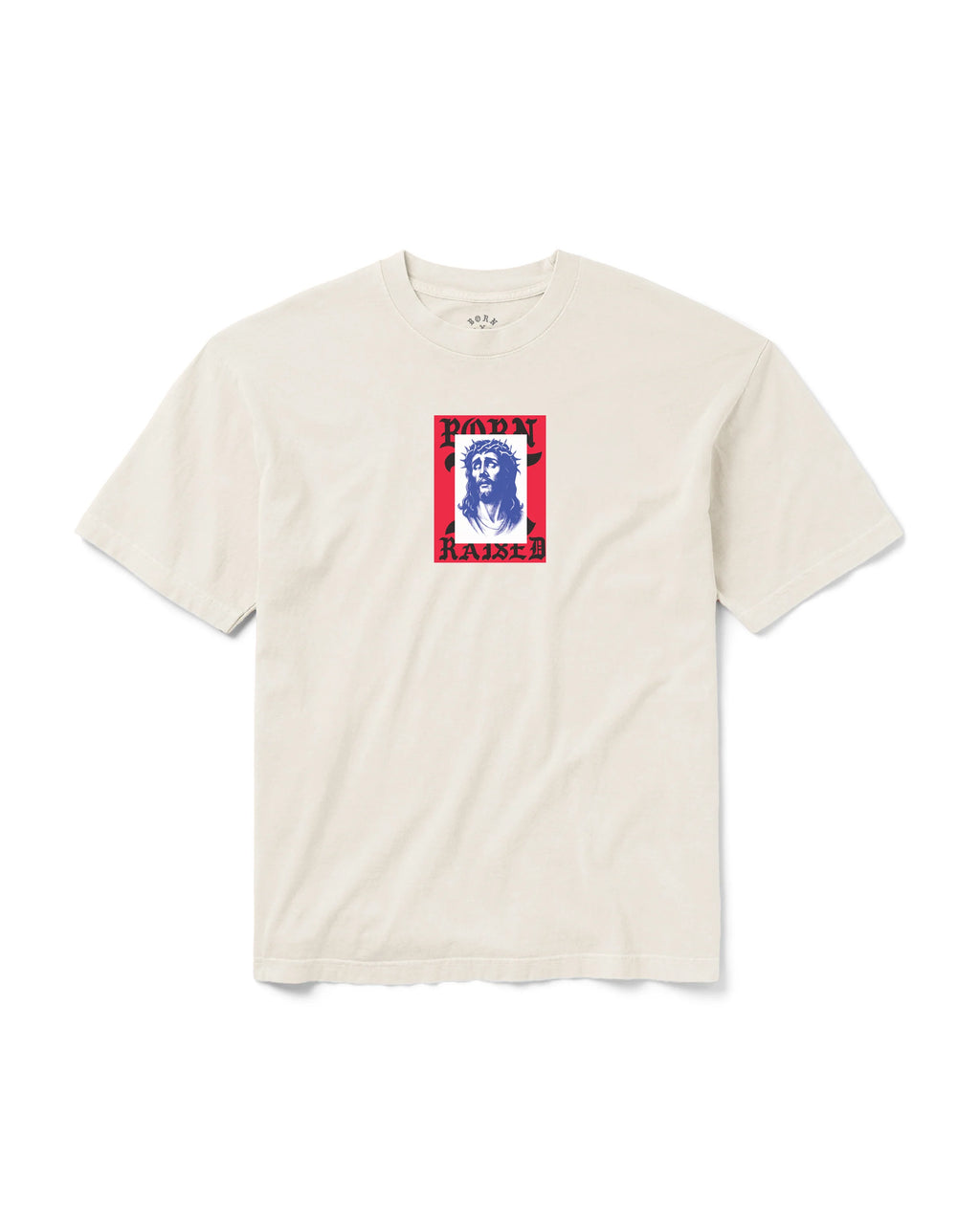 Born X Raised Salvation Tee - Cream