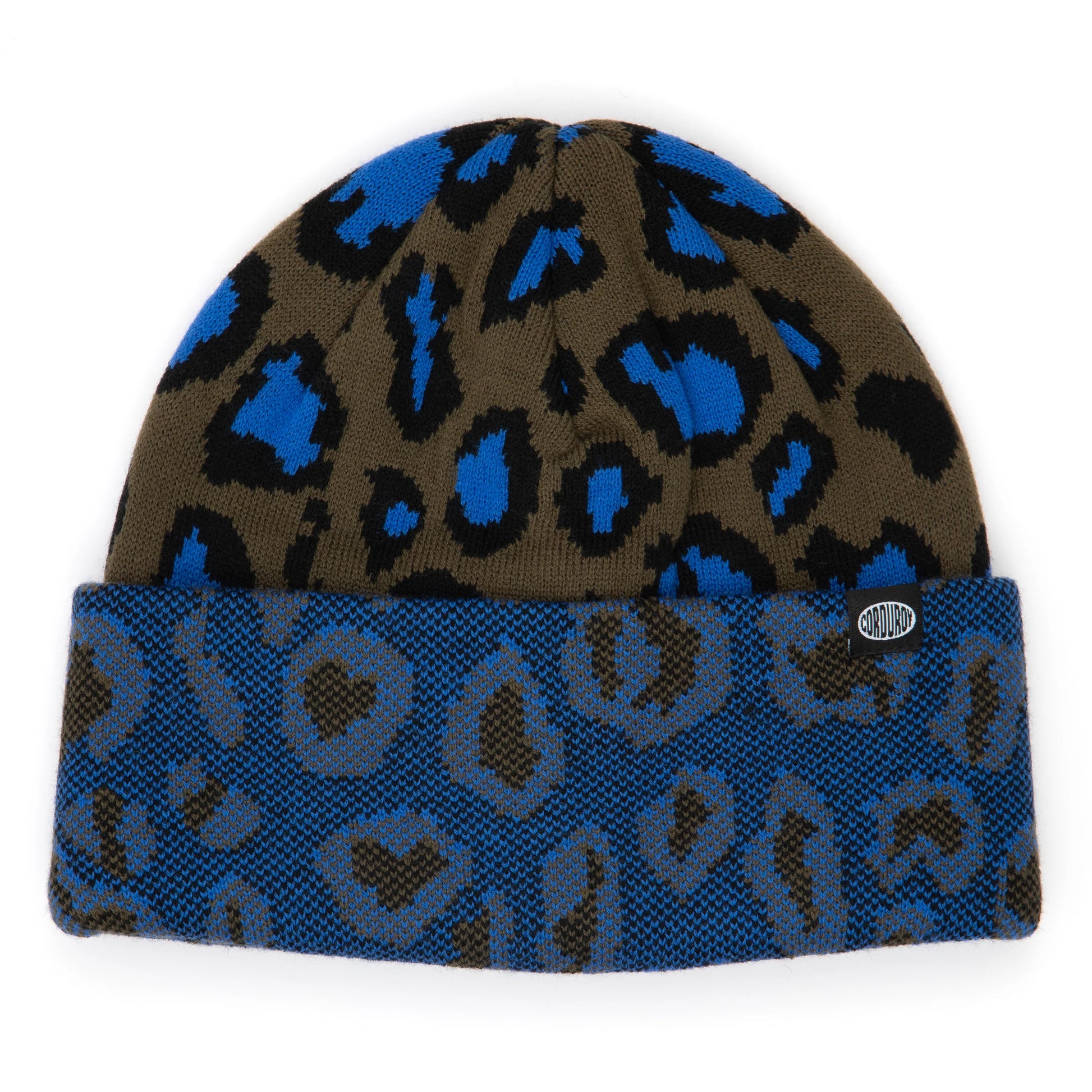 Corduroy Caminal Beanie - Blue