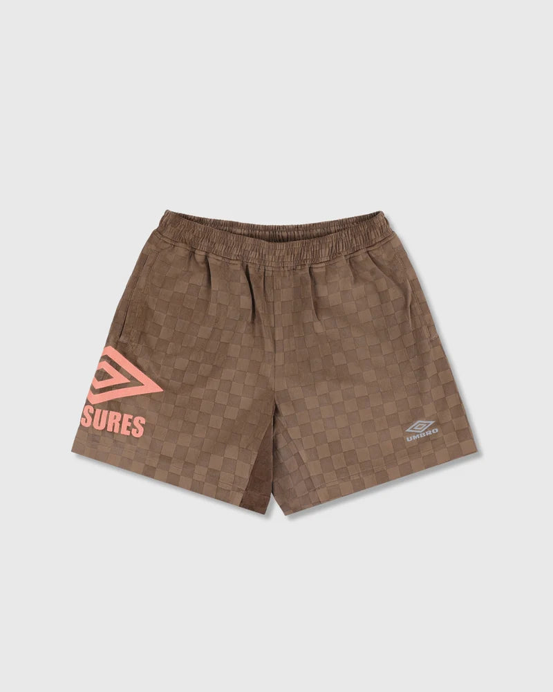 PLEASURES Classic Short - Brown