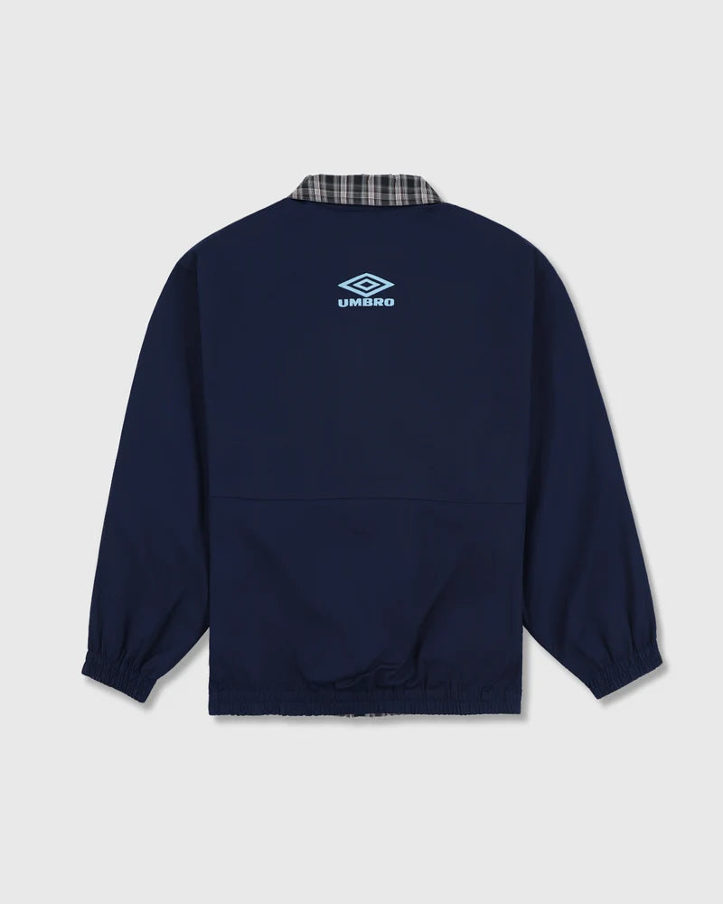 PLEASURES Diamonds Reversible Blouson Jacket - Navy