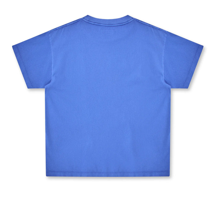 ERL Unisex Stained Knit TShirt - Blue