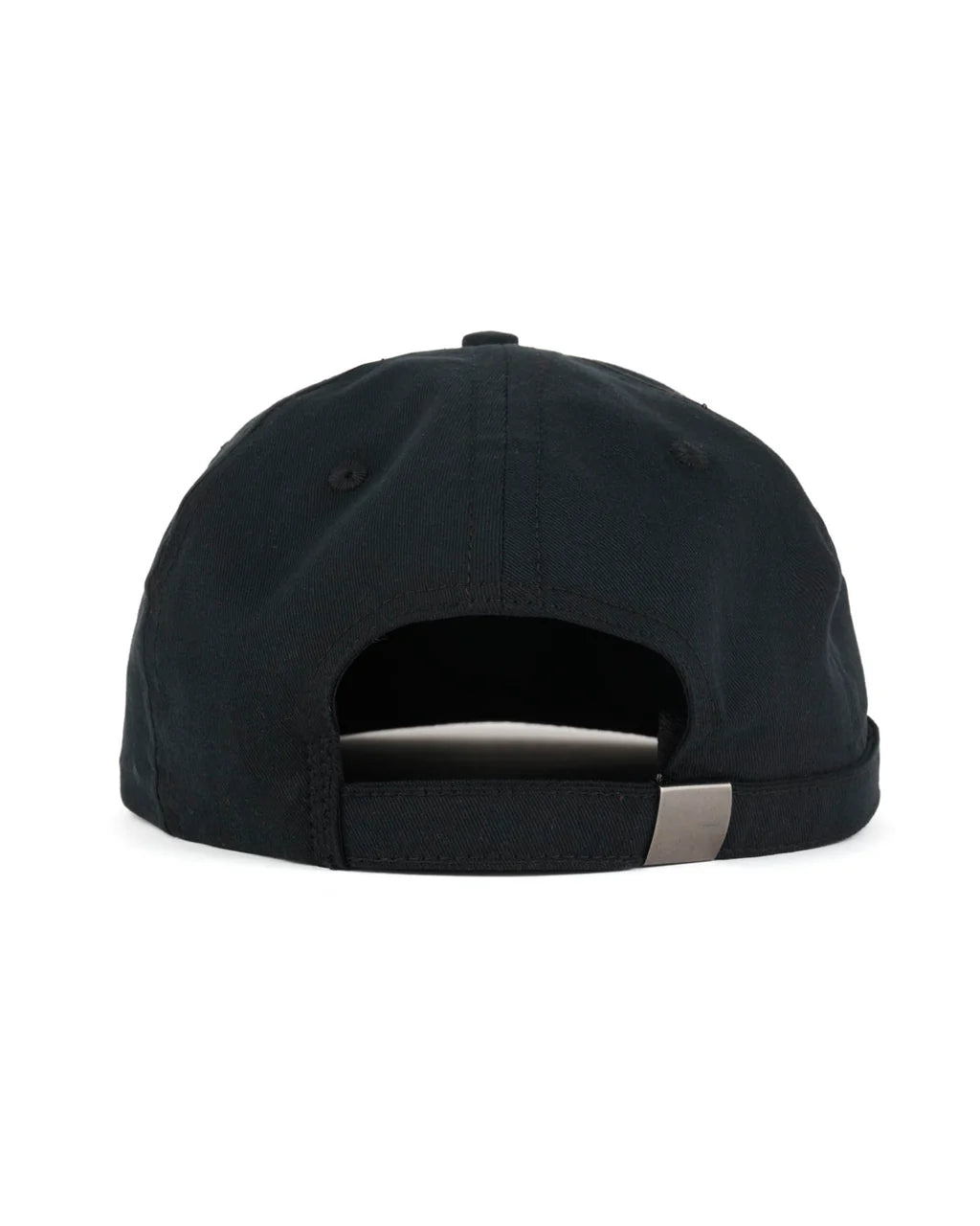 Brain Dead Extended Strap 6 Panel Logohead Hat - Black