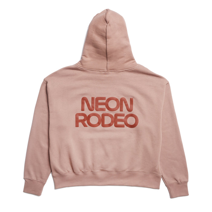 Neon Rodeo 2023 Puff Print Hoodie - Mauve