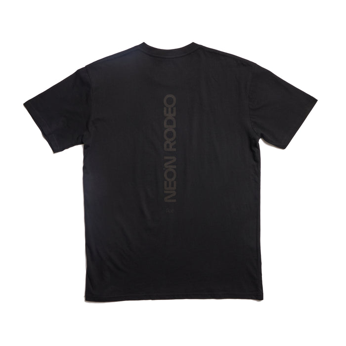 Neon Rodeo 2023 x Fice Short Sleeve T-Shirt - Black/Charcoal
