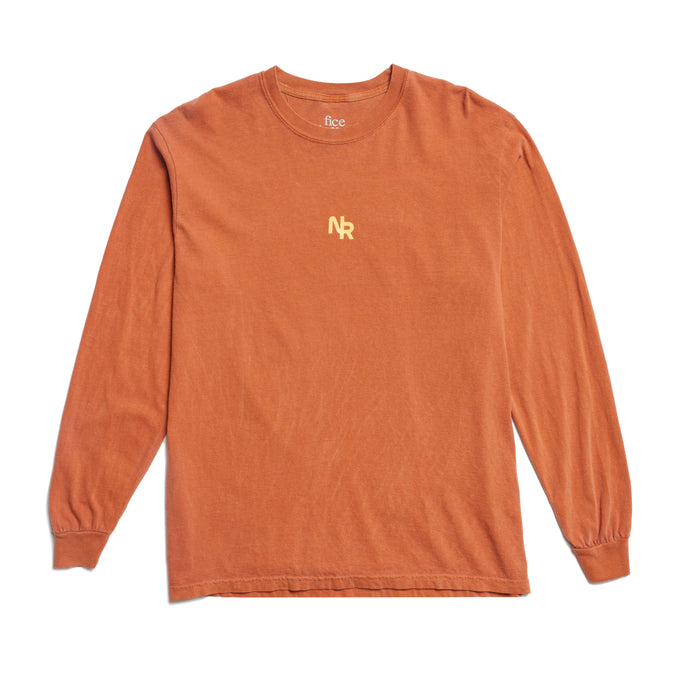 Neon Rodeo 2023 x Fice "Tour" Long Sleeve T-Shirt - Rust/Orange