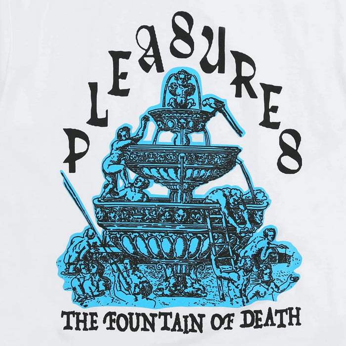 Pleasures Fountain T-Shirt - White