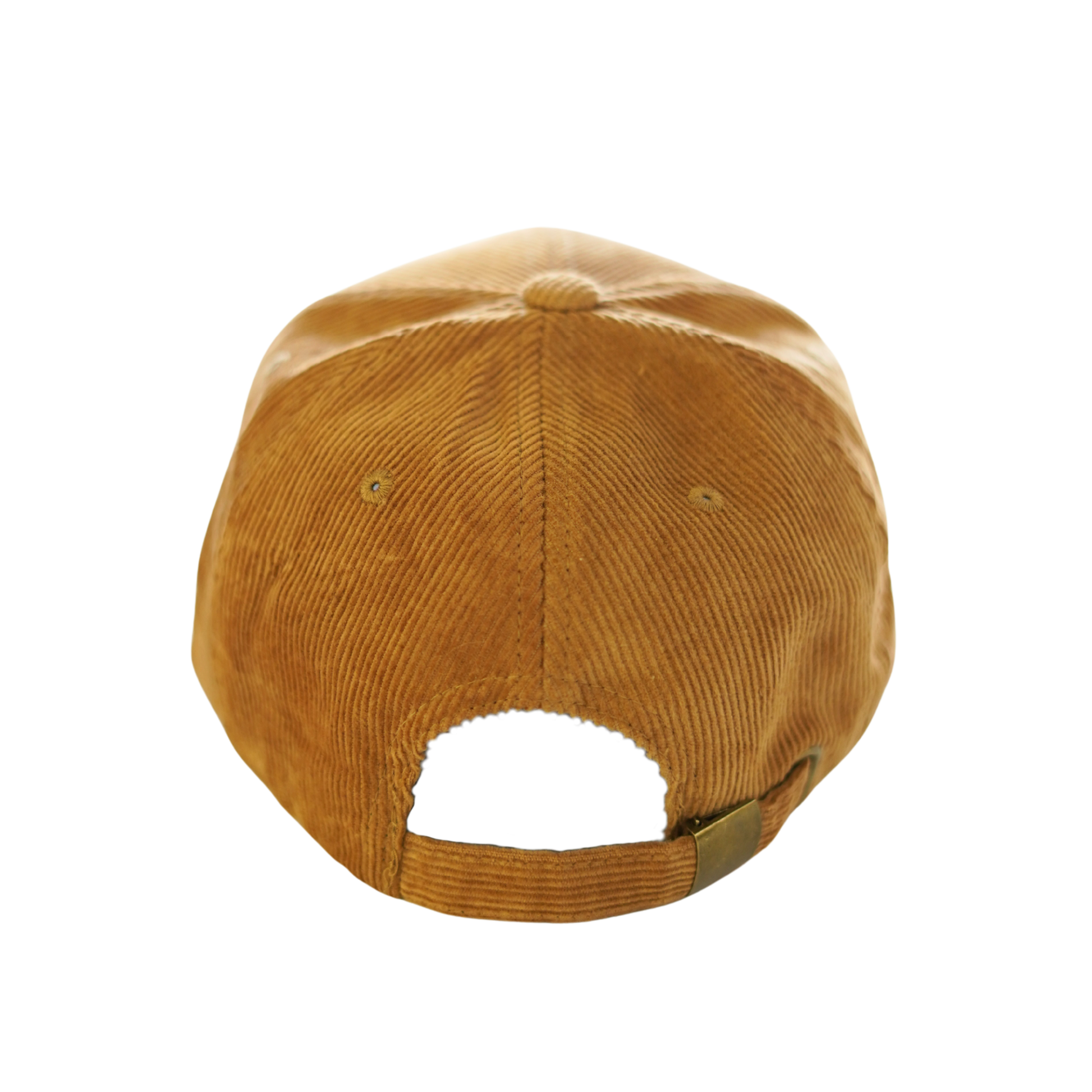 FICE "Let's Go Outside" Corduroy Cap - Camel/White