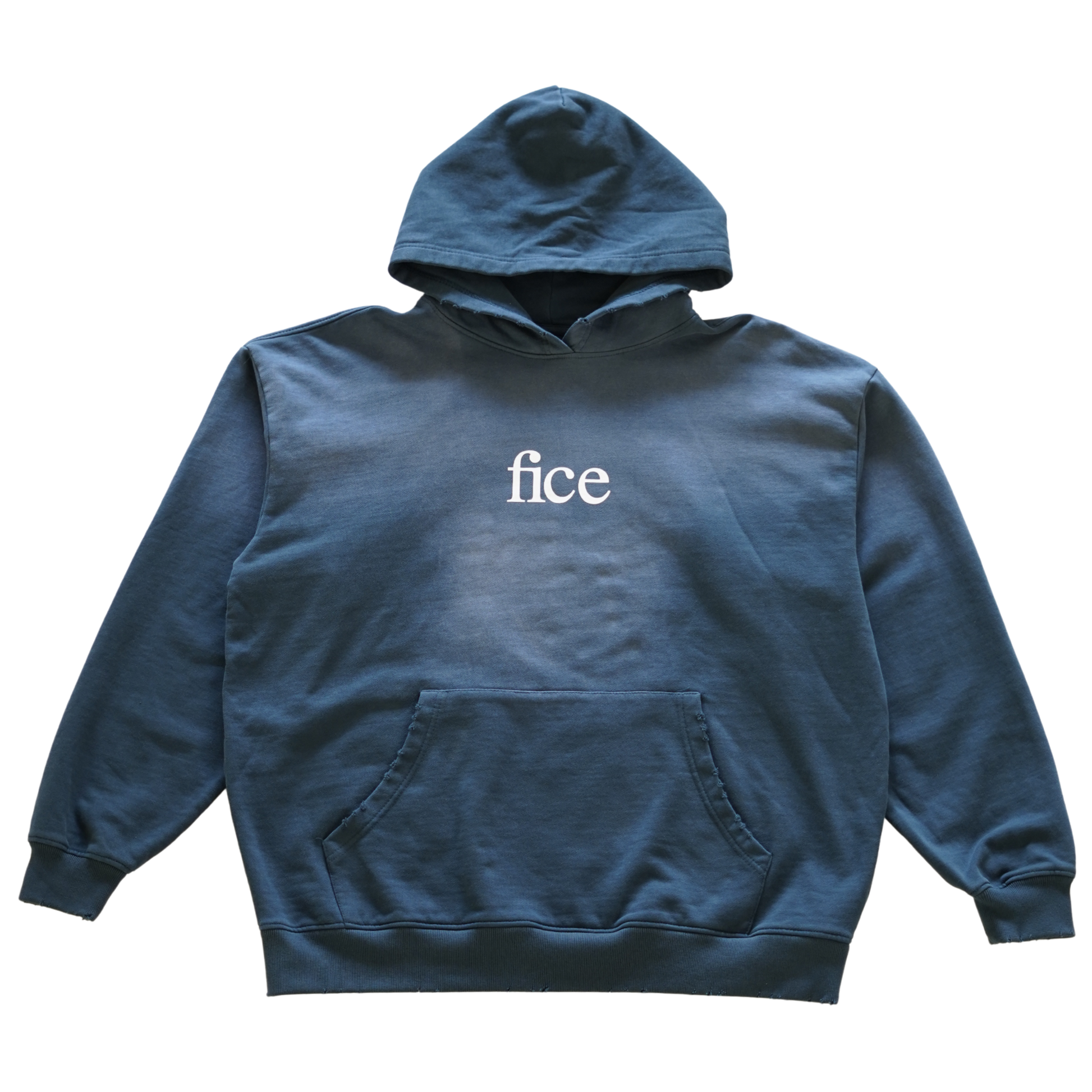 FICE Premium Heavyweight Hoodie 2.0 - Vintage Navy/White