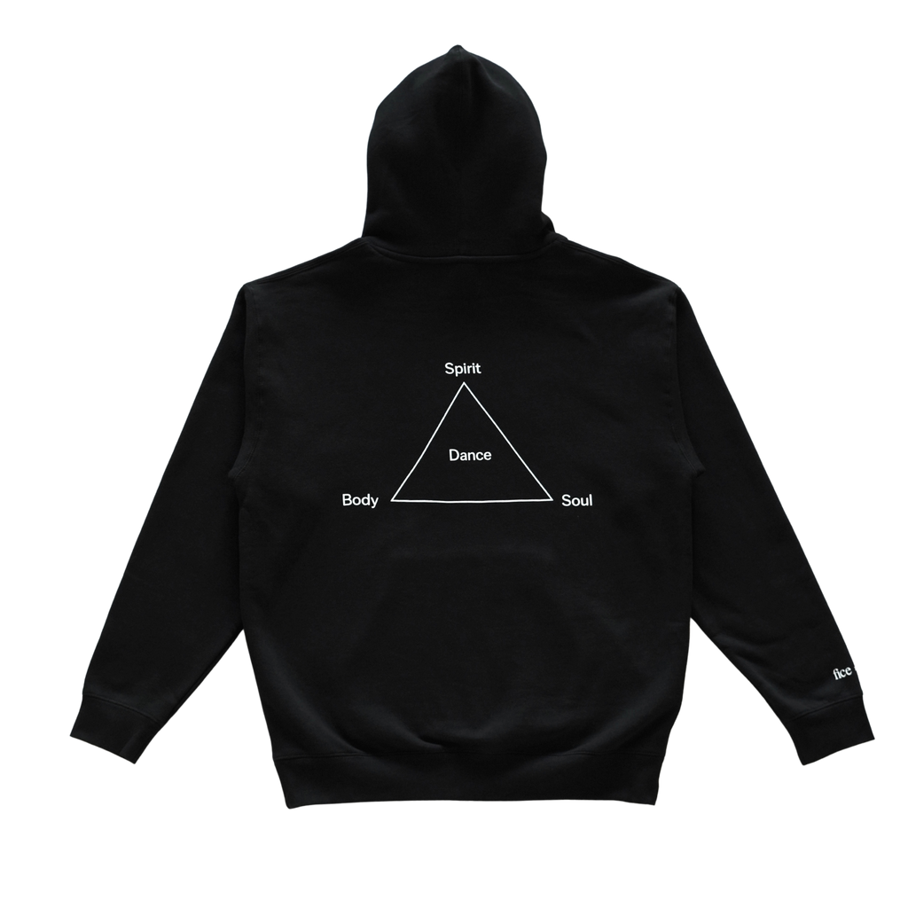 FICE x Millenium Dance Complex  "Trinity" Hoodie - Black/White