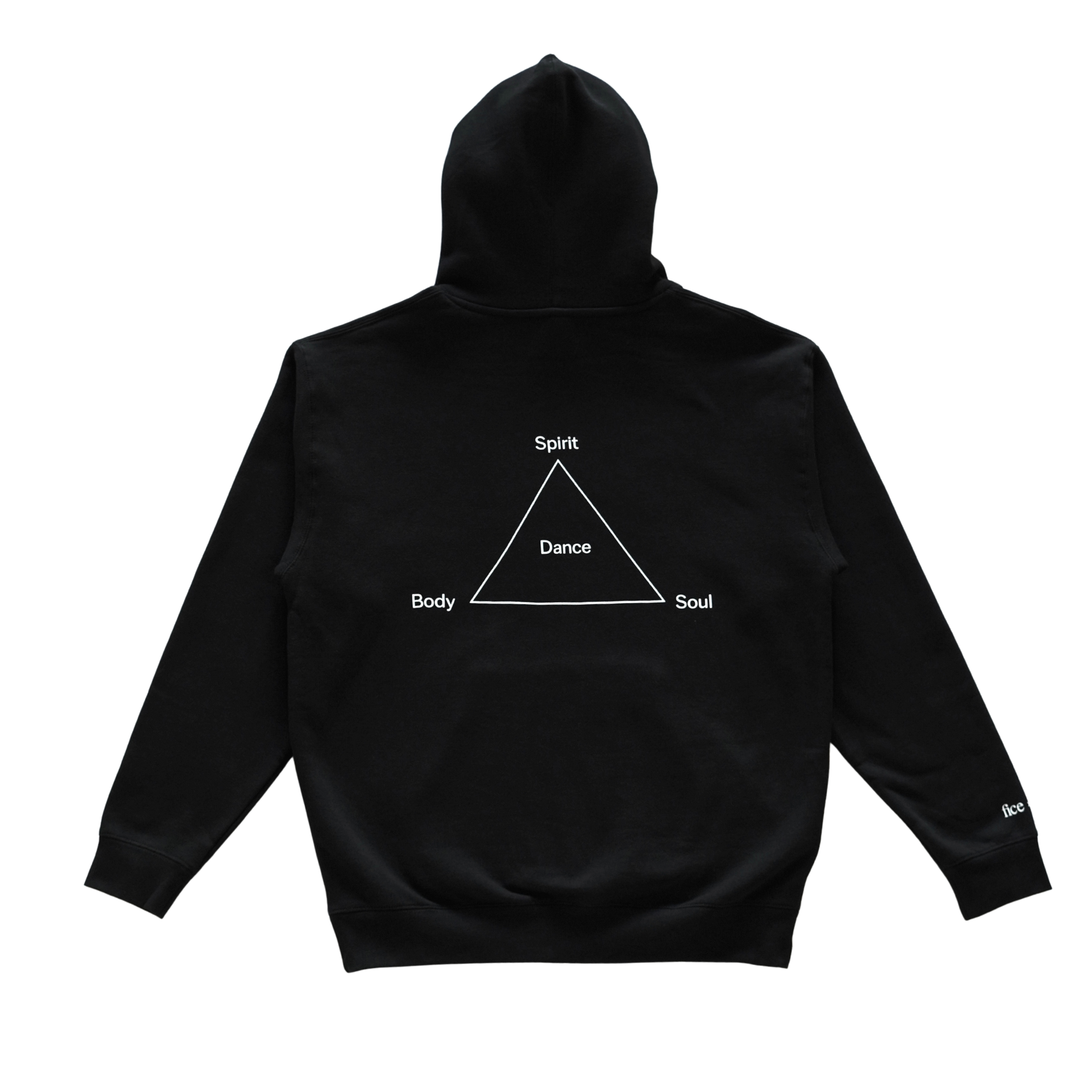 FICE x Millenium Dance Complex  "Trinity" Hoodie - Black/White